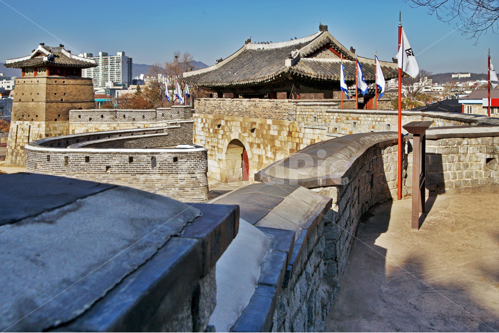 화서문,수원화성,화성,옹성,보물제403호,성문,성곽,조선시대,정약용