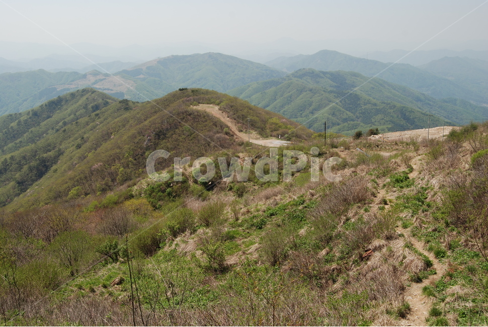 산,하늘,자연,봄,나무,자연,풍경,nature,landscape,hill,언덕,outdoors,옥외
