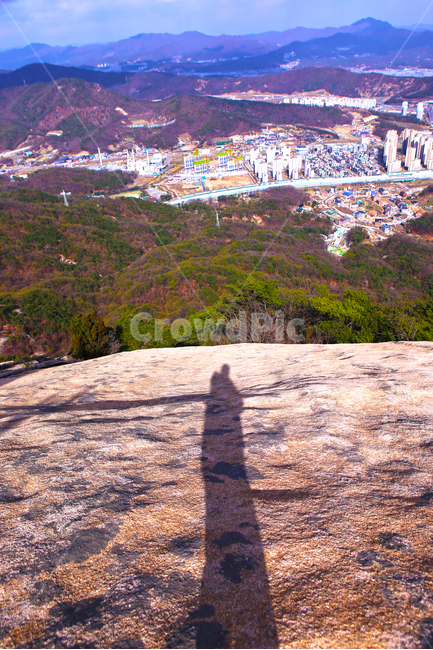 불암산,바위,그림자,도시,풍경,산,사람,인물,인간,human,person,인물실루엣,사람실루엣,character silhouette,human silhouette,outdoors,옥외,nature,자연,scenery