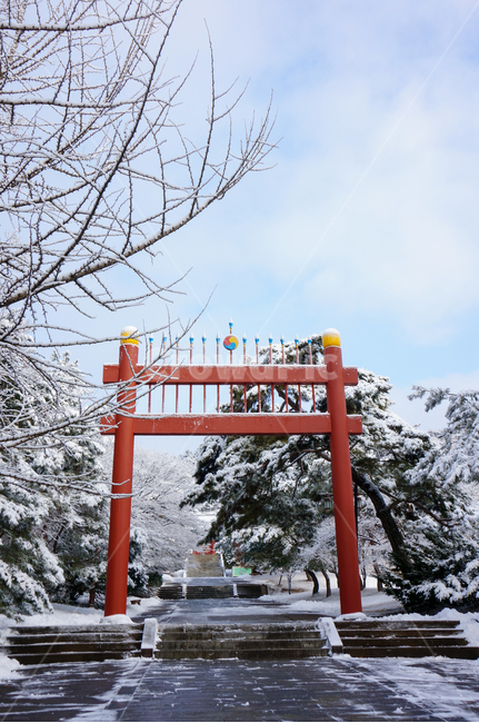 tree,나무,plant,식물,현충사,사당,문화재,겨울,눈,한국전통,한국문화,korean traditional,korean culture,건축물,건물외관,exterior,building,structure,architecture,construction