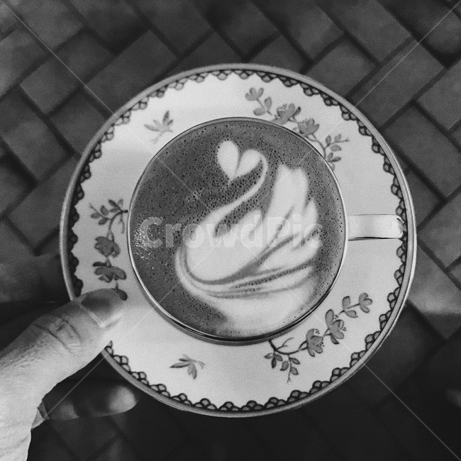 커피,라떼아트,커피아트,coffee,latteart,coffeeart,커피,카페,coffee,cafe,흑백,모노톤,monochrome,black and white