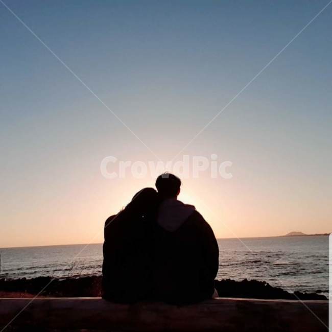 연인,커플,제주도노을,노을,바다,노을지는바다,석양,석양지는바다,제주도