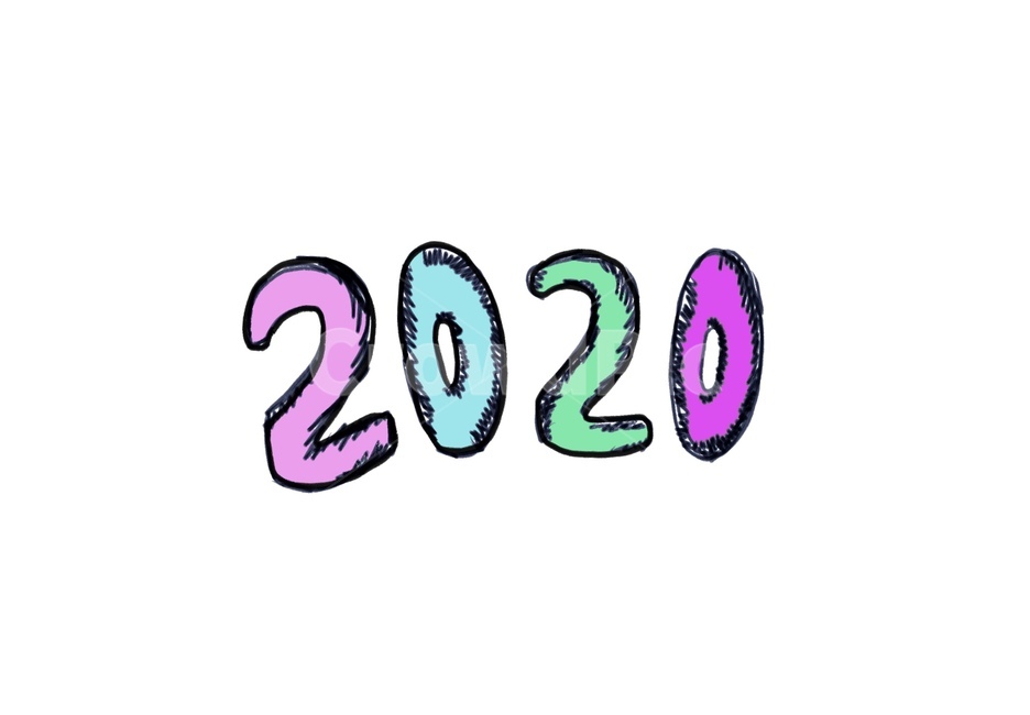 2020,새해,일러,년도,year