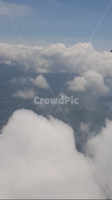 구름,하늘,비행기,sky,항공사진,뭉게구름,blue,하늘위,cloud