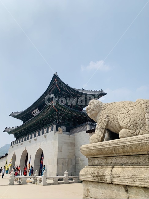 광화문,해태,수문장,서울,경복궁,배경,하늘,오월,한국전통,한국문화,korean traditional,korean culture,랜드마크,landmark,tourist attraction,한국랜드마크,한국관광지,한국명소,korea landmark,korea tourist attraction