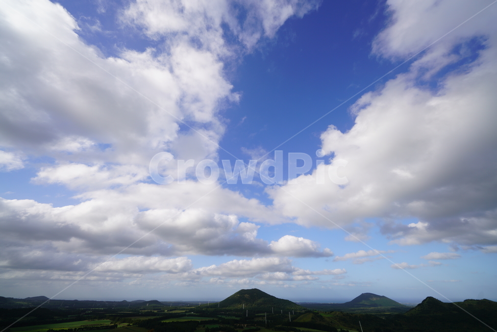 제주도,오름,하늘,구름,풍경,파란하늘,자연,풍경,nature,landscape,제주도,jeju,jeju island,outdoors,옥외,sky,cumulus,적운,cloud,weather,날씨,azure sky,푸른 하늘