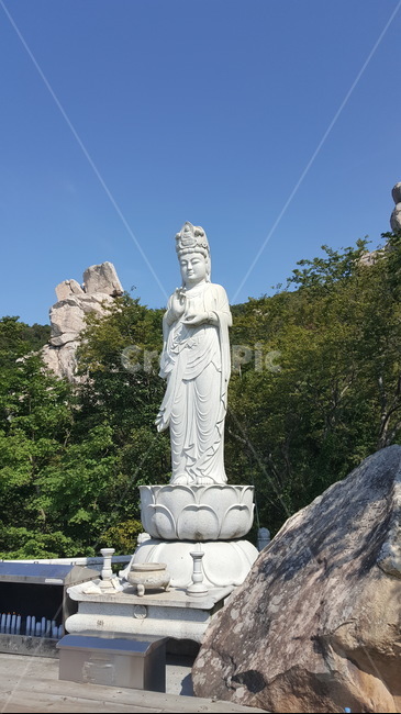 보리암,남해,해수관음상,불상,남해금산,namhae,한려해상,절벽,cliff