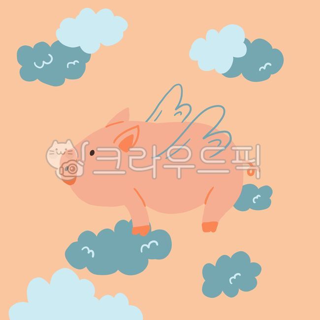 Fairytale,kid,pig character,comic book,pig,cloud,grunt,flying pig,children,Pig illustration,kids,Pig dream,fairy tale illustration,baby pig,Pig drawing,Day care Center,Dream interpretation,Interpretation,animal illustration,Kindergarten illustration,dream