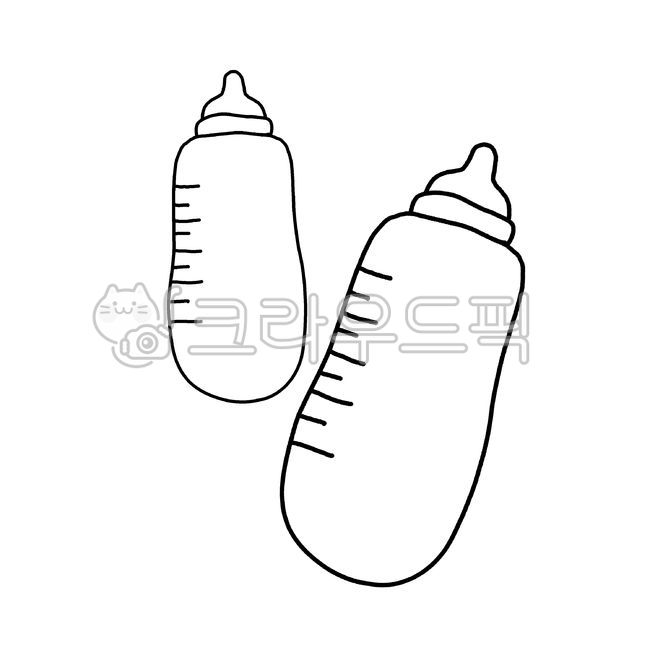 젖병드로잉,젖병그림,젖병일러스트,육아용품,맘마,분유,아기,baby,우유병일러스트,우유병드로잉,우유병그림,손그림,눈금,꼭지