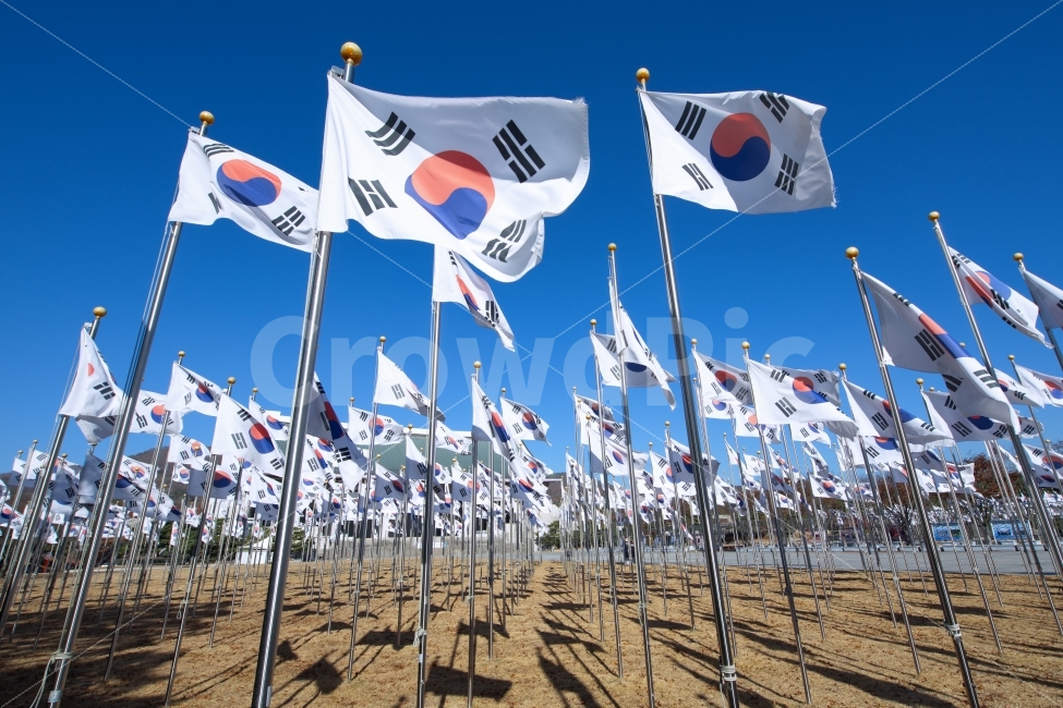 태극기,휘날리며,독립기념관,푸른하늘,기상,우리민족,맑은하늘,생활,배경,바람,야외,애국,애국심,깃발,펄럭이는,휘날리는,여러,파란하늘,가을,하늘,국기봉,여행,랜드마크,landmark,tourist attraction