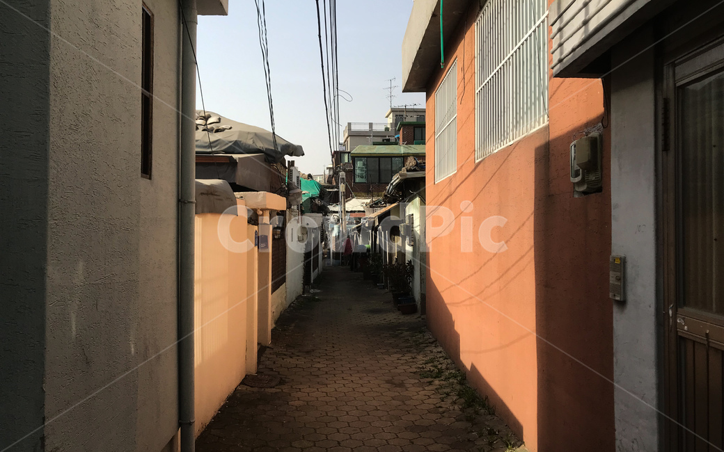 골목길,좁은,서울,오래된,좁은골목,마천동,골목길,alley,walkway,보도,path,통로