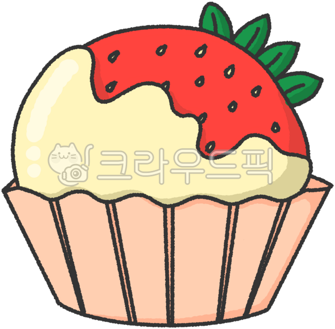 Illustration,Drawing,Dessert,Choco,Chocolate,Strawberry,Love,Sweet,Valentine's Day,Confession,Gift,Celebration,Cute,Pretty,Hand-drawn