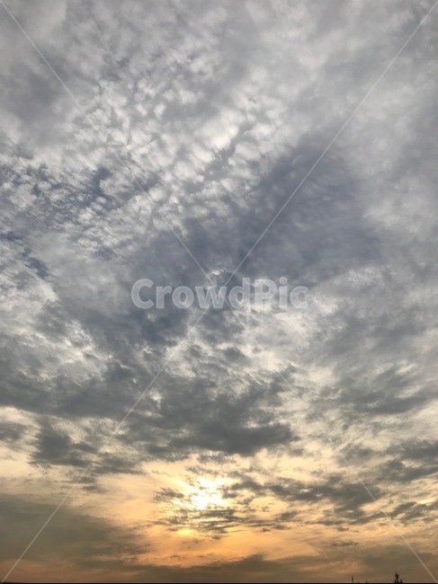하늘,구름,해,태양,석양,구름속,자연,풍경,nature,landscape,outdoors,옥외,sky