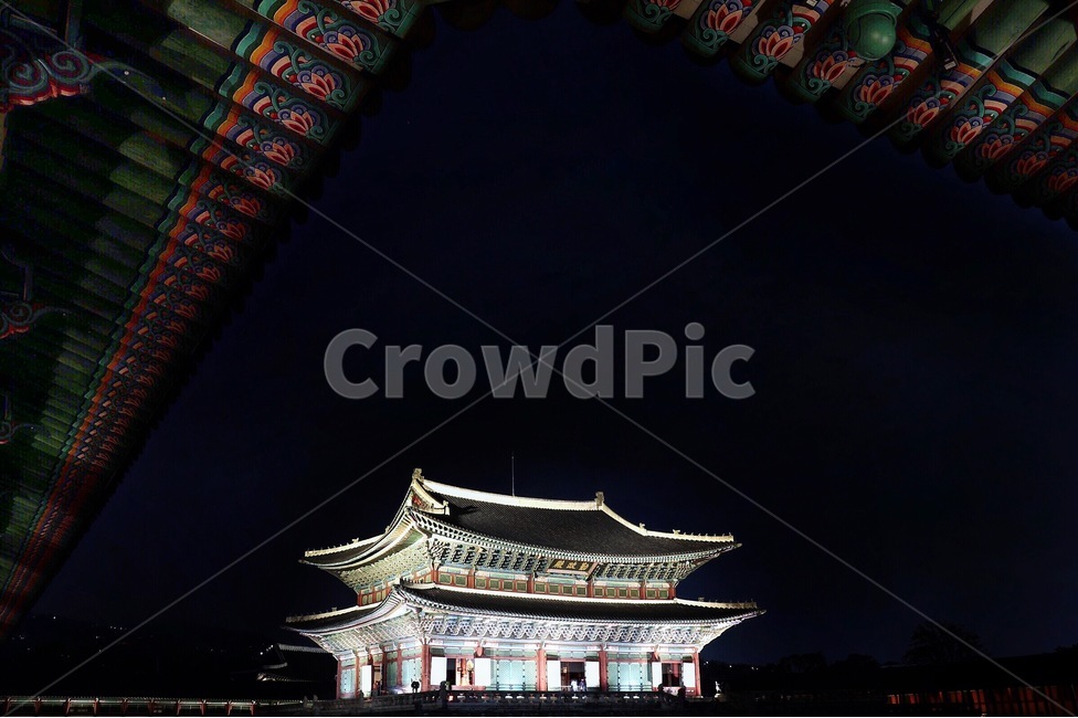 야경,풍경,장노출,경복궁야경,경복궁,한국전통,한국문화,korean traditional,korean culture