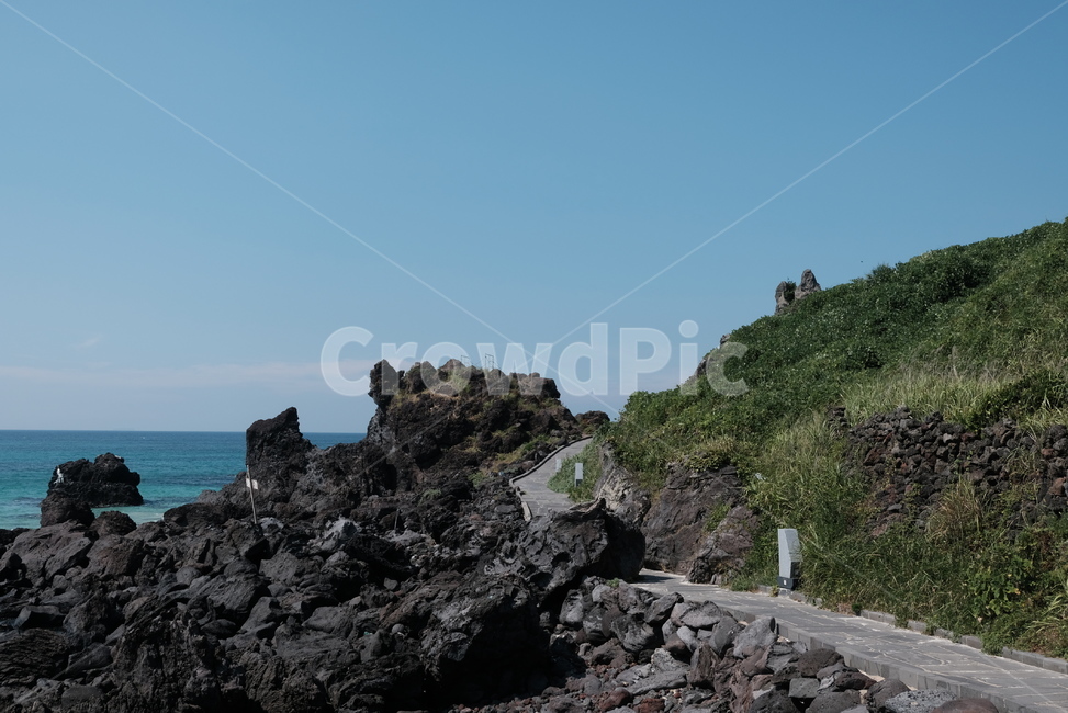 바다,바위,산책로,길,풍경,하늘,배경화면,자연,풍경,nature,landscape,rubble,파편,promontory,곶
