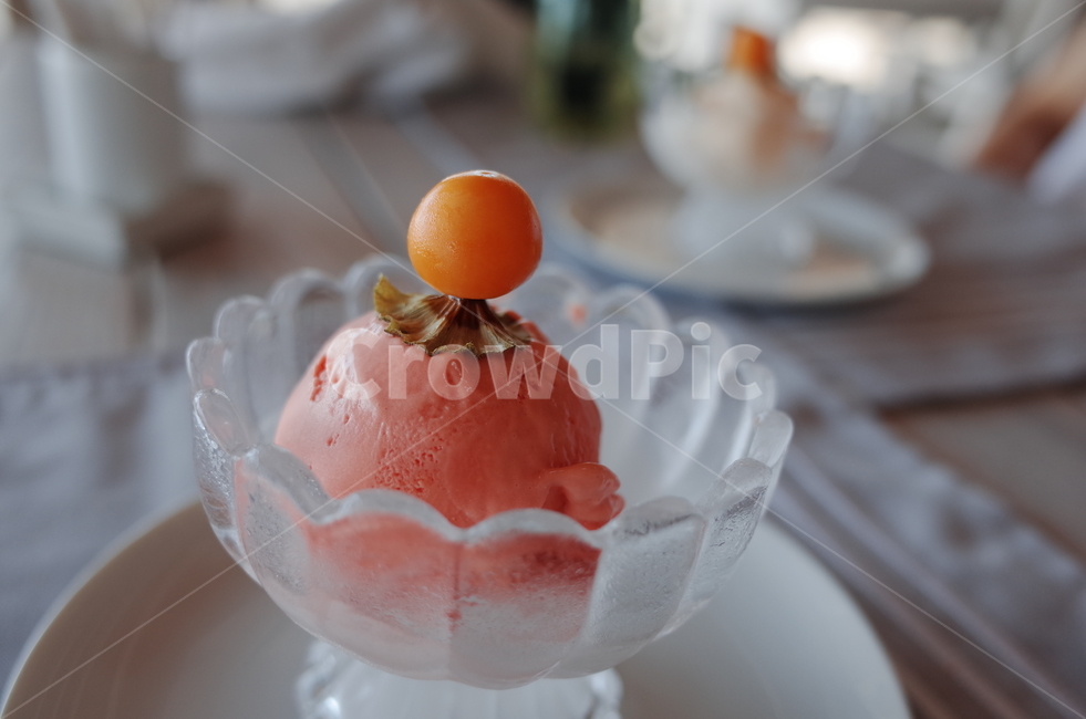 아이스크림,딸기,샤베트,음식,디저트,sweets,food