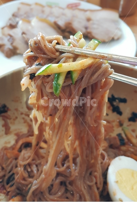 국수,음식,food,비빔막국수,막국수,koerafood,계란