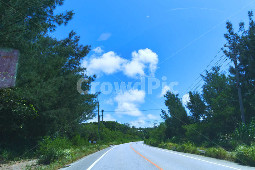 푸른하늘,도로,road,풍경,landscape,아스팔트,asphalt,구름,cloud