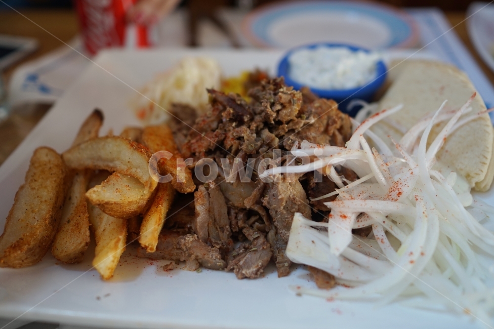기로스,기로스피타브레드,프렌치프라이,그리스음식,지중해음식,음식,식재료,요리,food,cook,meal,dishes,food reserves,양식,서양음식,서양요리,western food,western dishes,western meal,western cook