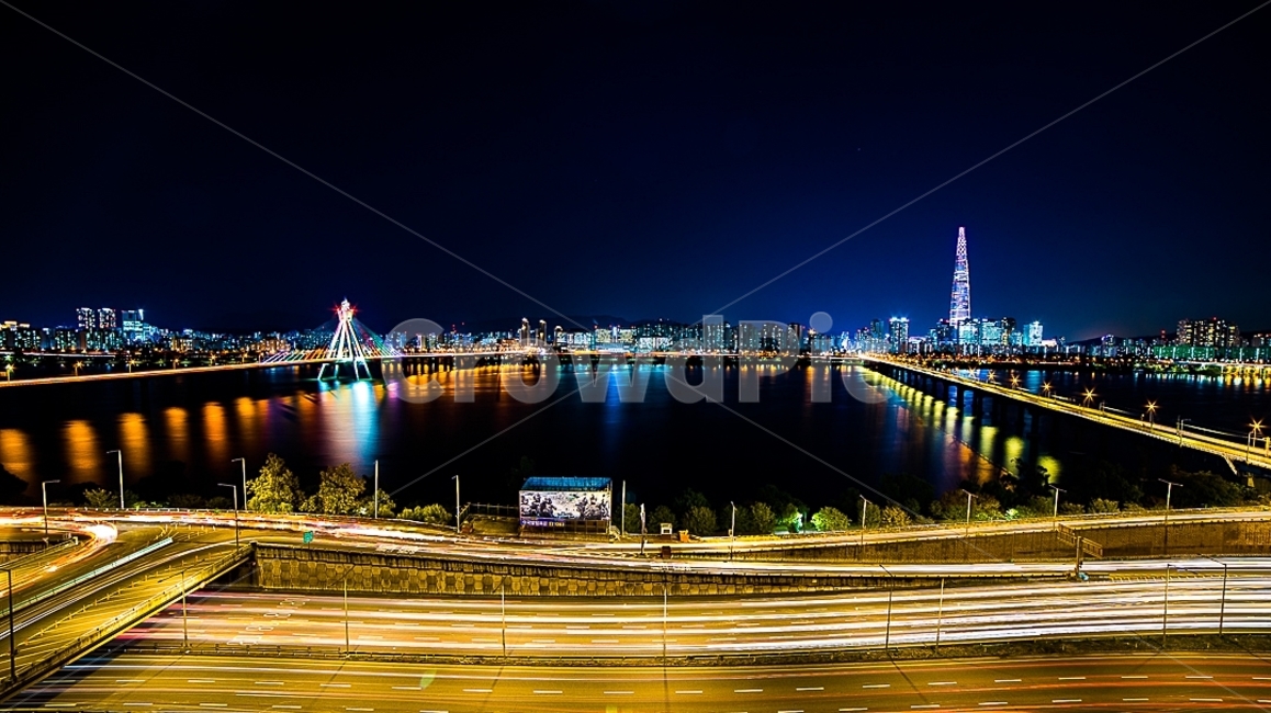한강,야경,다리,건물,조명,building,bridge,river,hanriver,road,도로,물,water,야경,밤,풍경,nightscape,night,landscape