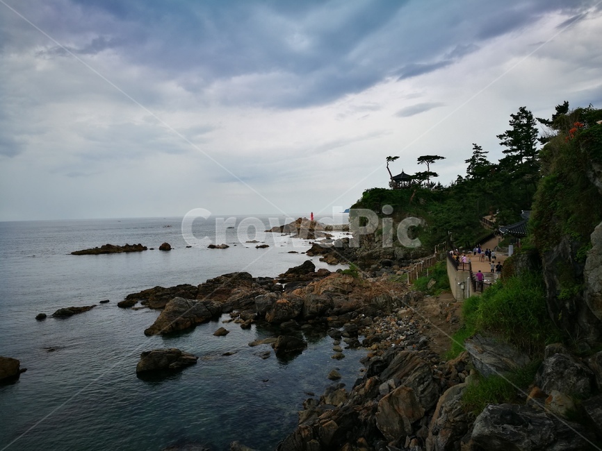 바다,결경,절벽,흐린구름,흐린날씨,바닷가,자연,풍경,nature,landscape,promontory,곶