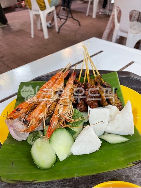 싱가포르사태,satay,singapore,야시장음식,꼬치,음식,food,고기