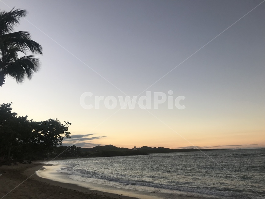 바다,도미니카공화국,해변,노을,휴양지,sunset,beach,자연,풍경,nature,landscape,tree,나무,plant,식물