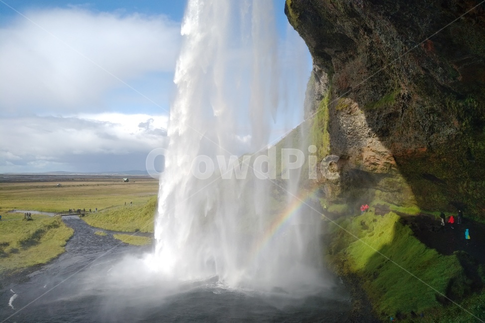 자연,폭포,물,하늘,nature,waterfall,water,sky,무지개,rainbow