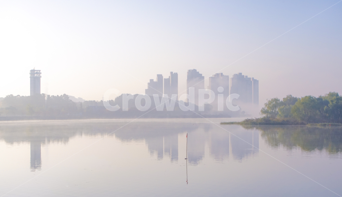 호수,저수지,계절,가을,안개,물안개,새벽,여명,도시,풍경,city,landscape,한국도시풍경,한국도시경관,korea cityscape,nature,자연