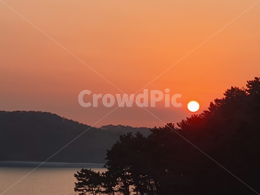 nature,자연,outdoors,노을,일몰,붉은노을