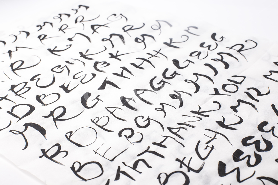 알파벳,영어,글자,대문자,연습,캘리그라피,붓글씨,글씨,손글씨,아트,화선지