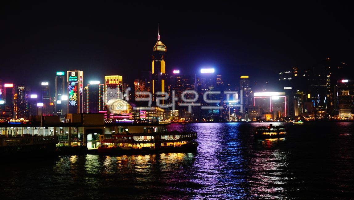 홍콩,홍콩야경,city,도시,중심지,도시야경