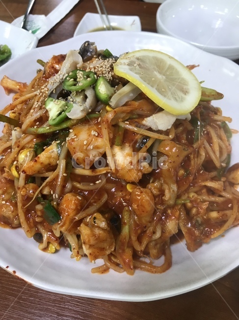 아귀찜,아귀,음식,요리,해물찜,매운음식,레몬,숙주나물,매콤,요리사,식품,food