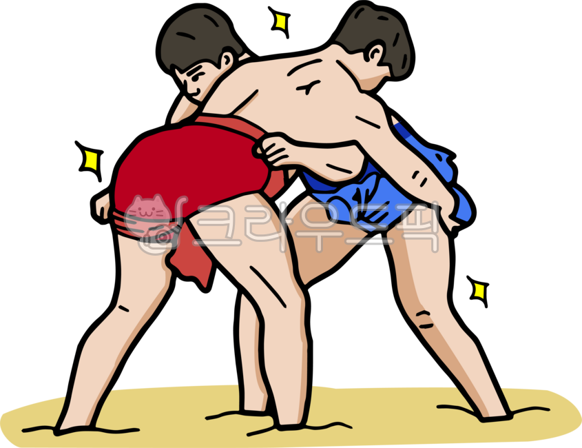 씨름,씨름선수,선수,남자,남성,모래,모래판,전통놀이,전통,한국,대한민국,스포츠,경기,천하장사,손그림,드로잉,라인드로잉,그림,일러스트,traditionalkoreanwrestling,wrestling,이미지,전통스포츠