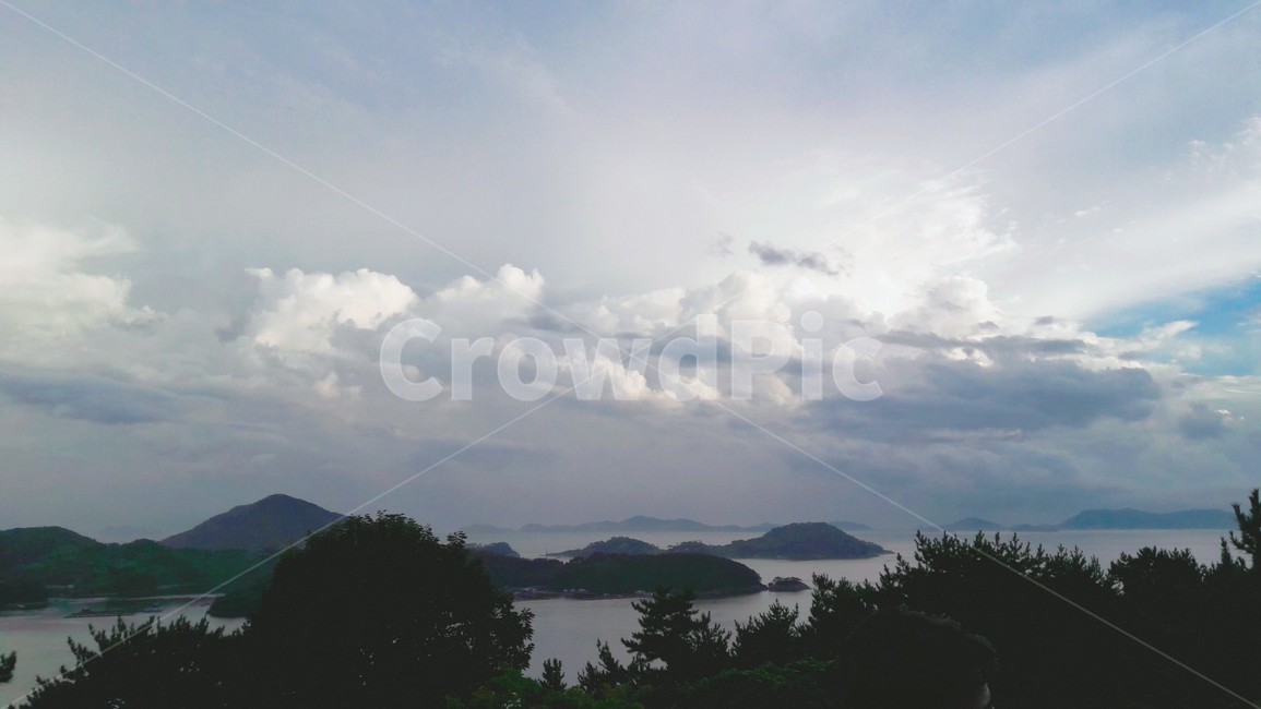 달아공원,통영달아공원,하늘,구름,풍경,자연,노을,구름풍경