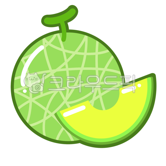 멜론,melon,메론,멜론일러스트,fruit,과일,열대과일,과일가게