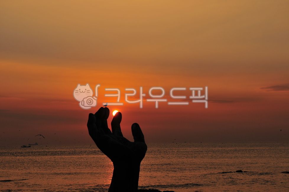 East Sea sunrise,Homigot,silhouette,East coast sunrise,Sunrise