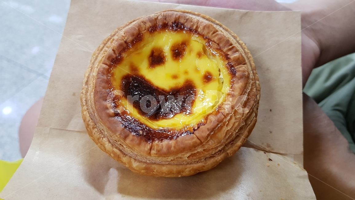 간식,에그타르트,스마일,달달함,빵