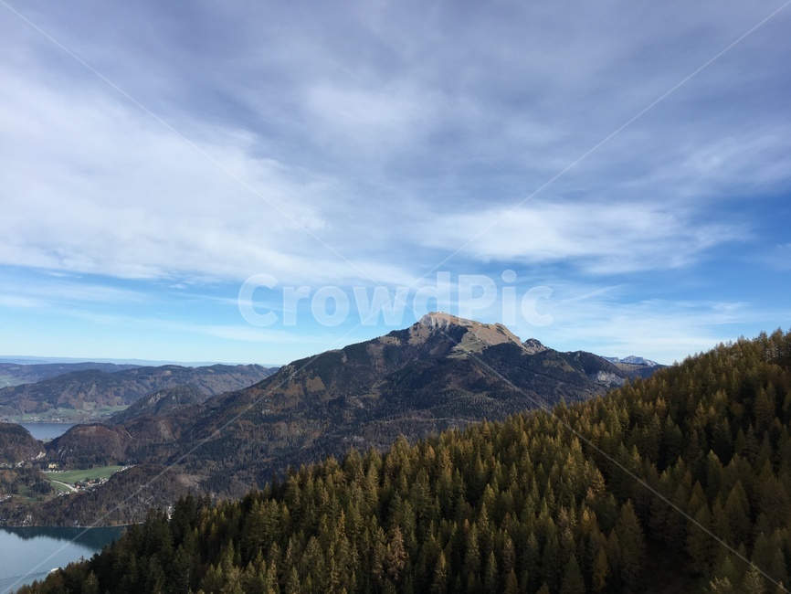 산,하늘,나무,파란하늘,전망대,atmosphere,vibe,observatory,mountain,sky,tree