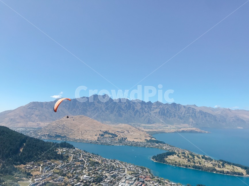 와카티푸,와카티푸호수,뉴질랜드호수,와카티푸호,호수풍경,모험,레저활동,활공,호수전망,꼭대기,nature,water,경치,자연,landscape,scenery,퀸즈타운,뉴질랜드풍경,뉴질랜드,뉴질랜드남섬,queenstown