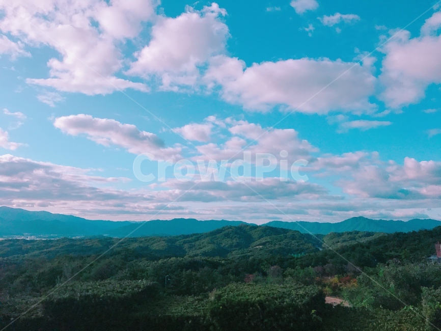 하늘,구름,자연,산,등산,뭉게구름,산정상,산꼭대기