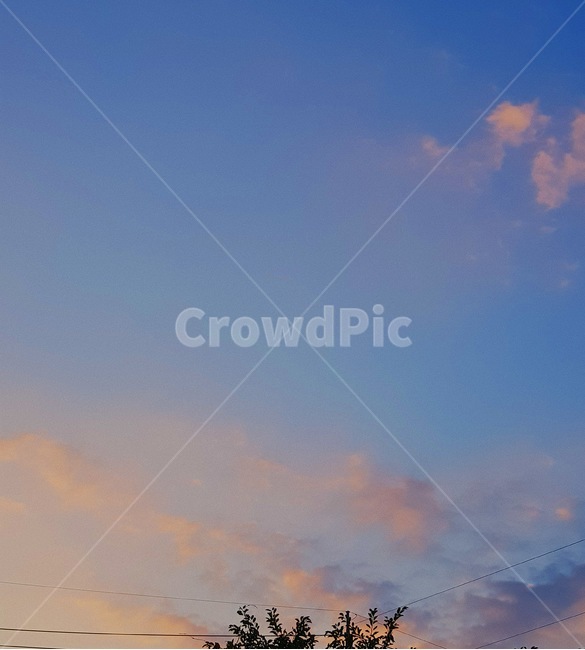 하늘,구름,노을,sky,sunset