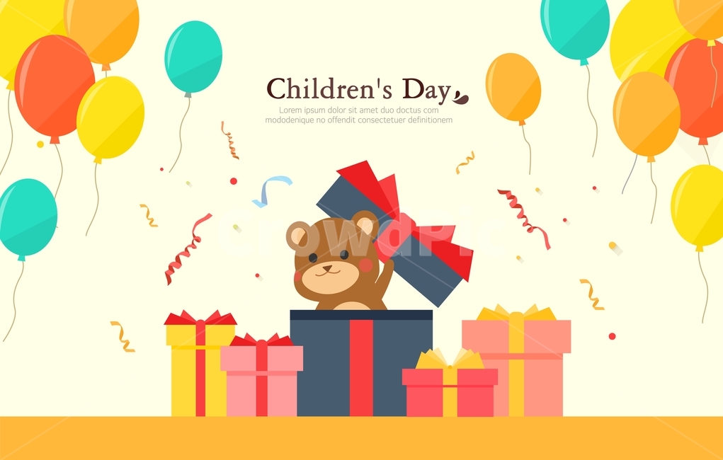 풍선,곰,선물상자,폭죽,이벤트,선물,기념일,어린이날,어린이,어린아이,child,children,kid,기념일,축하,anniversary,congratulation,celebrate,celebration,그래픽,일러스트레이션,graphic,illustration