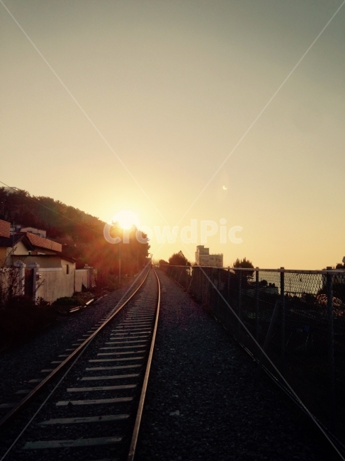 부산,철도,햇빛,해운대,철길,교통,교통수단,traffic,transportation,rail,레일,train track,기찻길,railway,flare,플레어,light,빛