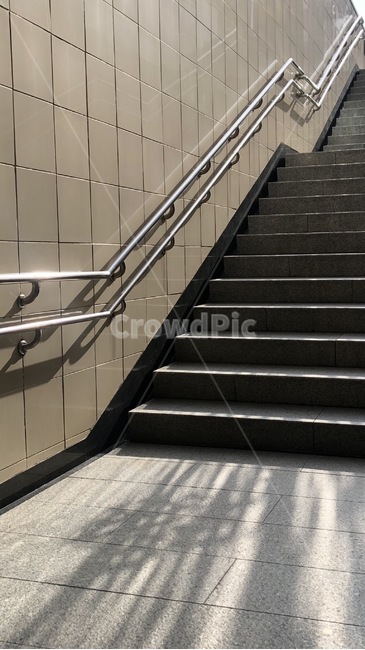 계단,햇빛,반사,지하철,지하철역