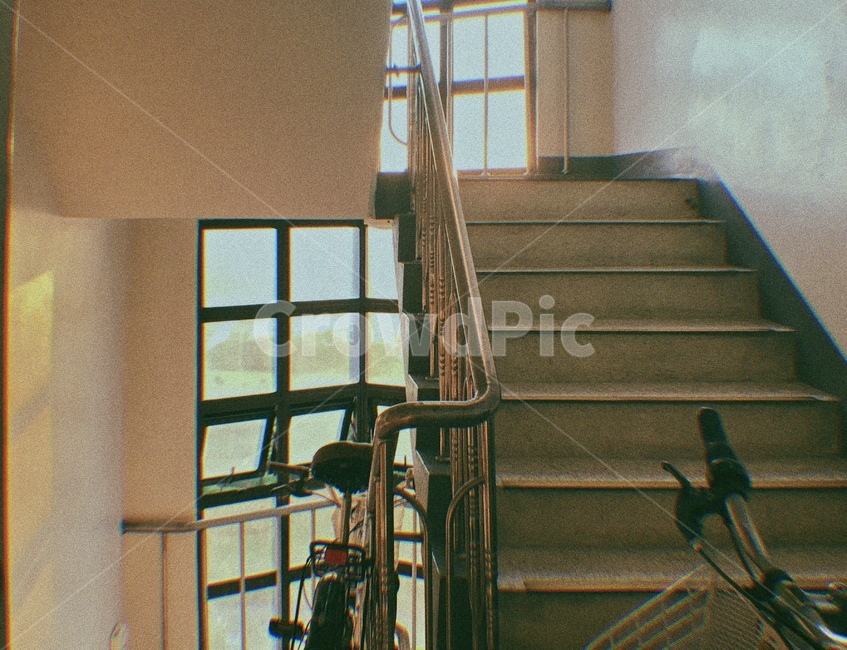 계단,staircase,난간,handrail,아파트,빛