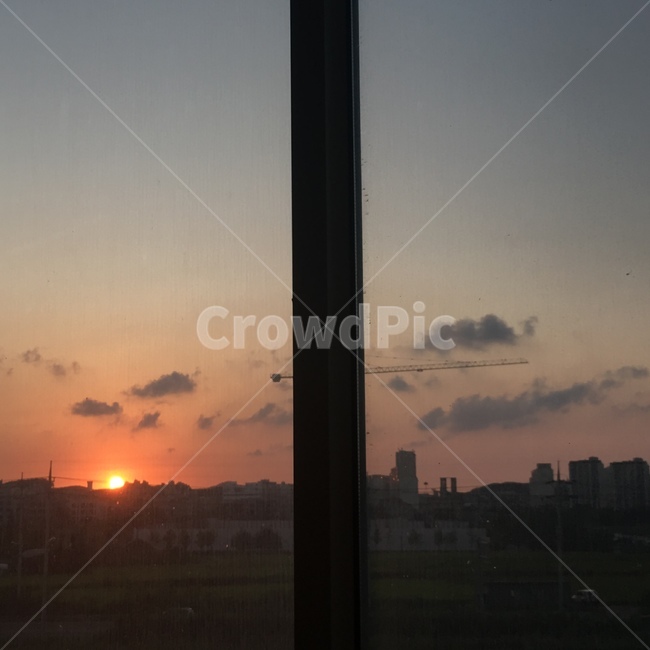 하늘,저녁,노을,노을빛,sky,nature,자연,sunset,일몰,황혼
