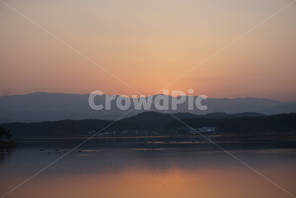 우유니,강릉,경포대,노을,보라빛,라라랜드,데칼코마니,색감,자연,풍경,nature,landscape,outdoors,옥외,water,물