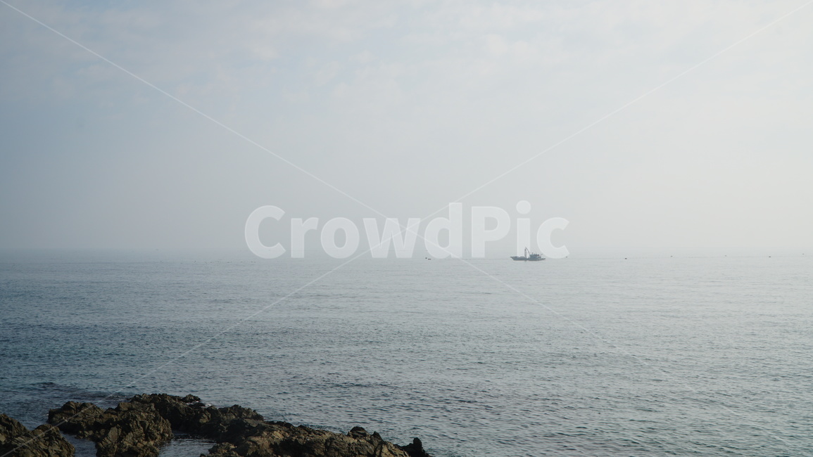 수평선,지평선,바다,배,가을바다,nature,자연,promontory,곶,어촌,항구,시골