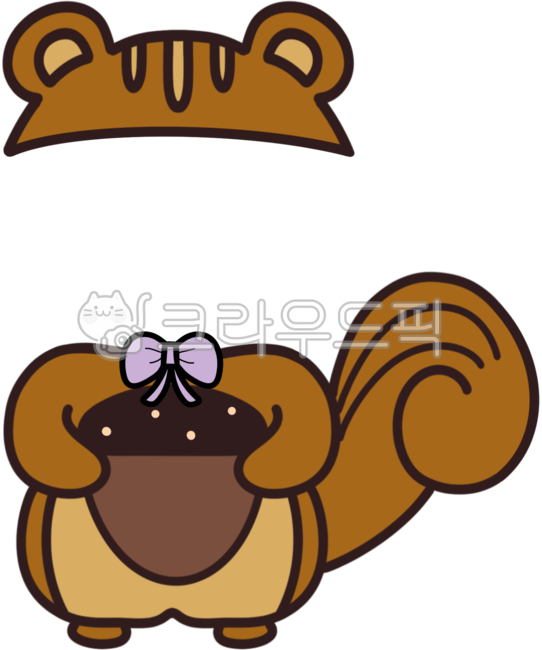 Squirrel design,squirrel,animal face synthesis,Squirrel illustration,Animal composite design,acorn,Squirrel synthesis,animal synthesis,Autumn environment composition